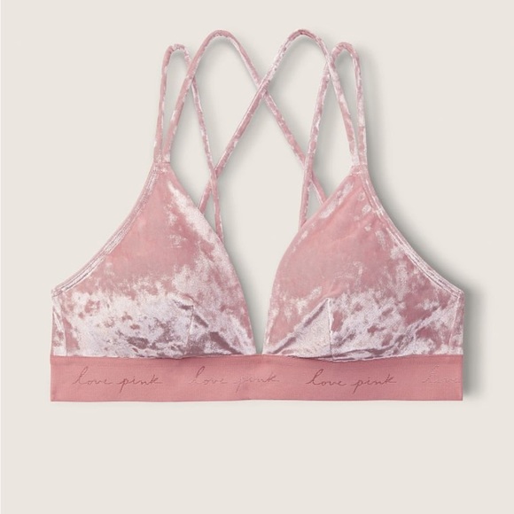 PINK Victoria's Secret Other - PINK
VELVET TRIANGLE BRALETTE​​